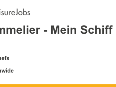 sea Chefs: Sommelier - Mein Schiff