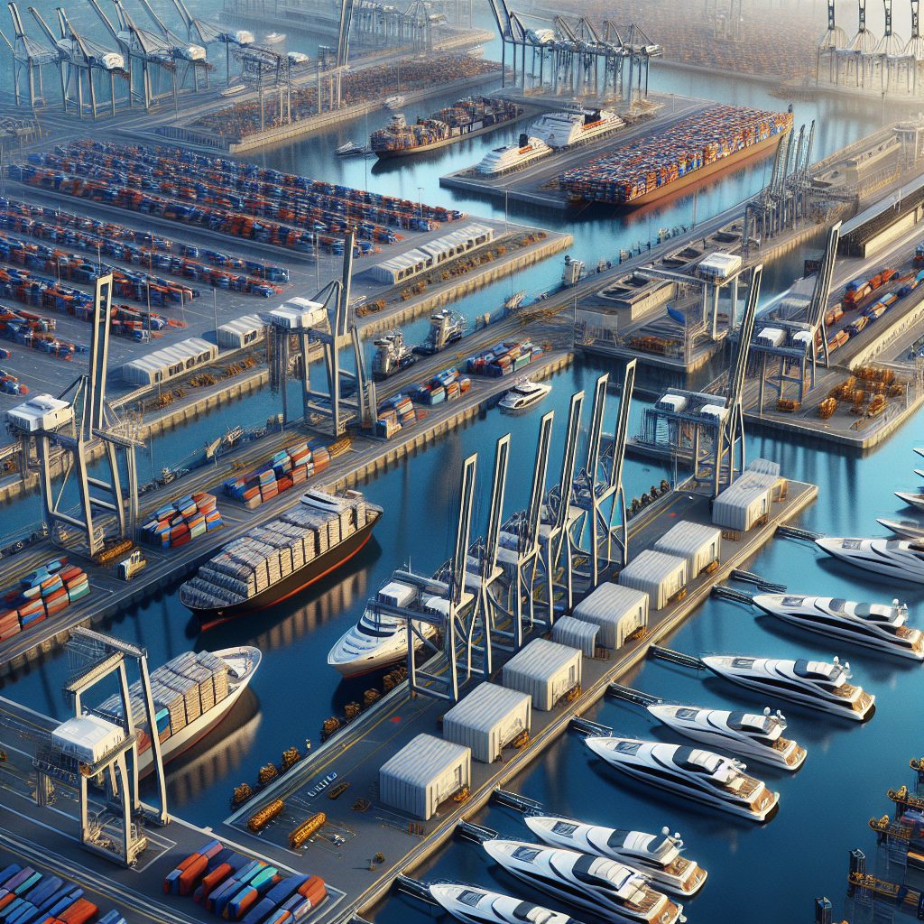 Grove Point, almacenamiento náutico, marinas - Imagen marítima