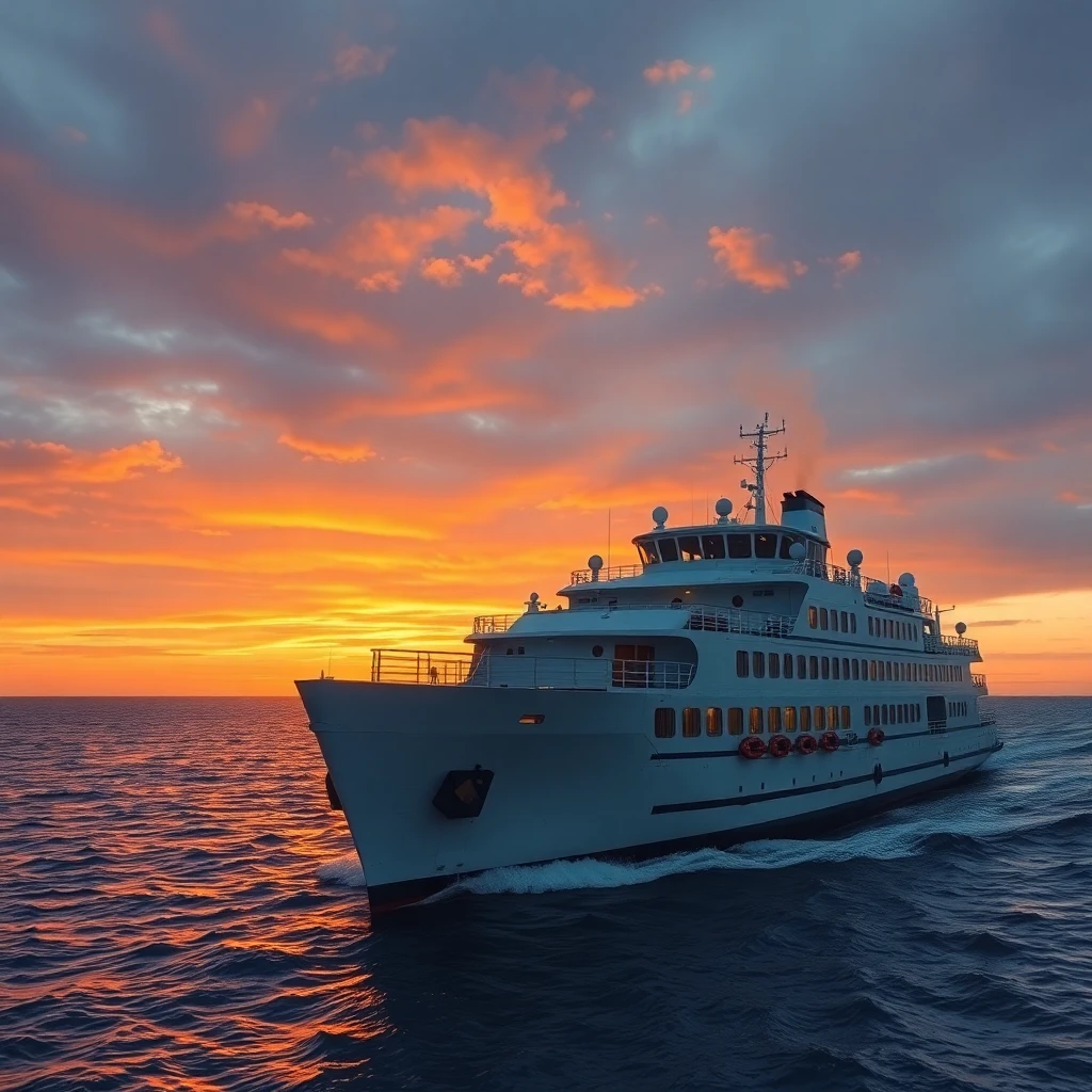 incendio ferry, seguridad marítima, tripulante fallecido - Imagen marítima
