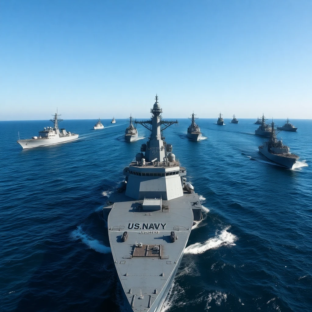 US Navy, flota naval, buques no tripulados - Imagen marítima