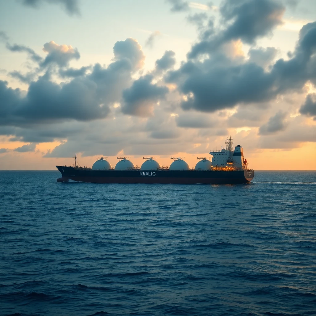 LNG, flota oscura, reflagging - Imagen marítima