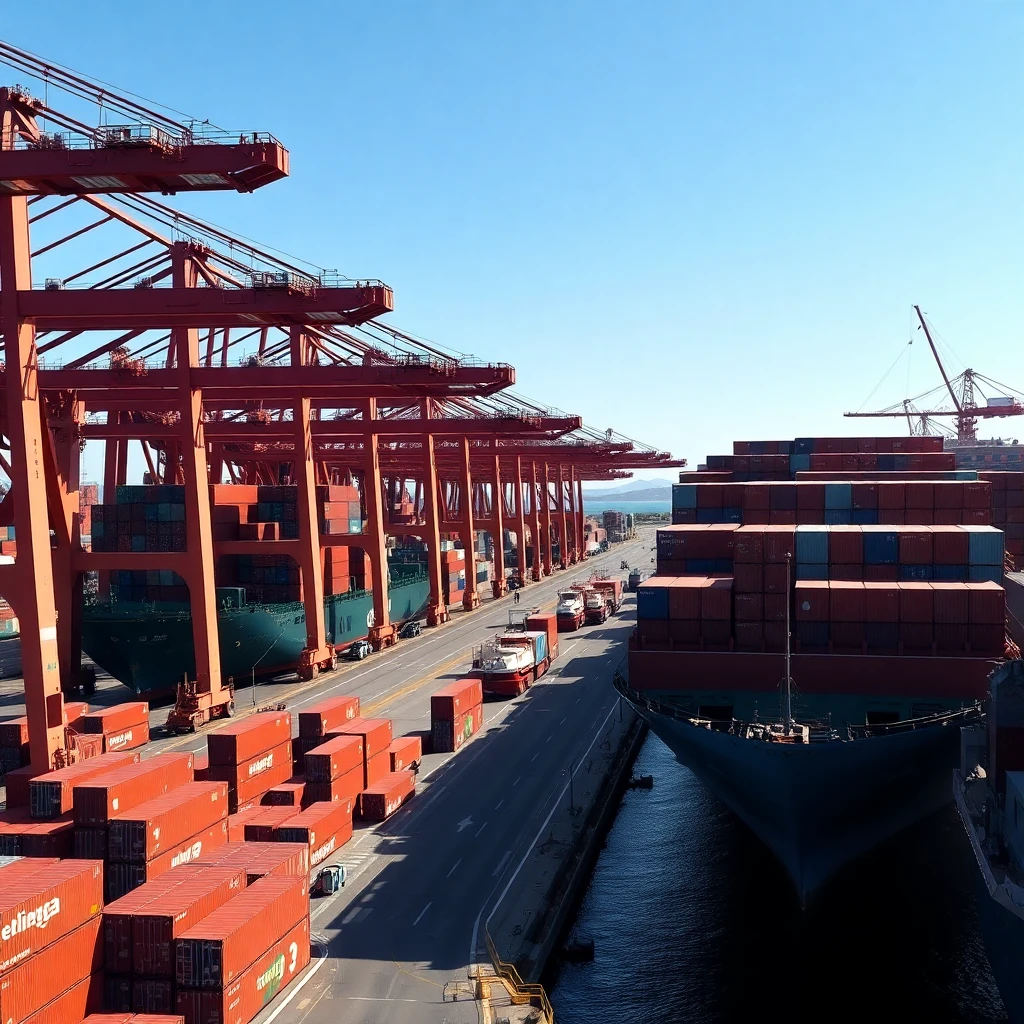 tarifas IEEPA, reembolsos arancelarios, importadores EE.UU. - Imagen marítima