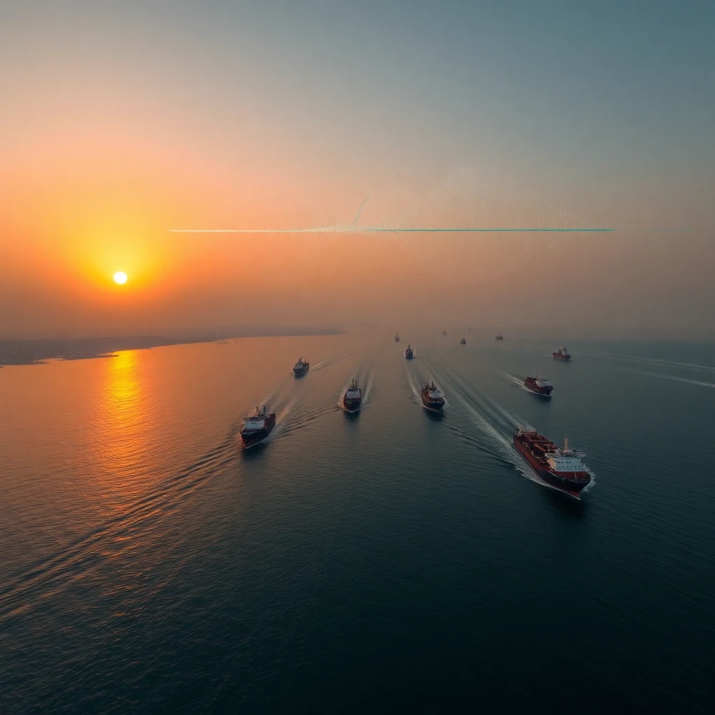 Estrecho de Ormuz, AIS, navegación oscura - Imagen marítima