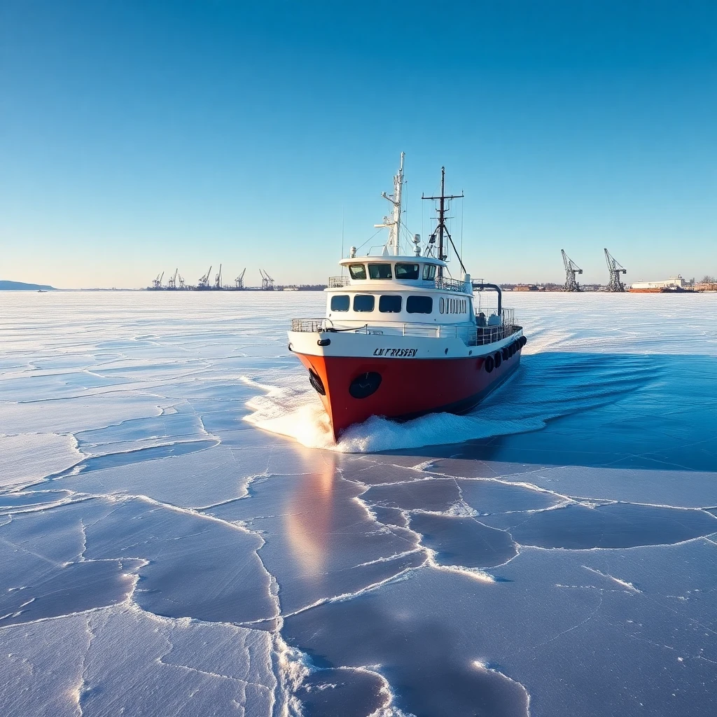 rompehielos, Guardia Costera de EE.UU., navegación en hielo - Imagen marítima