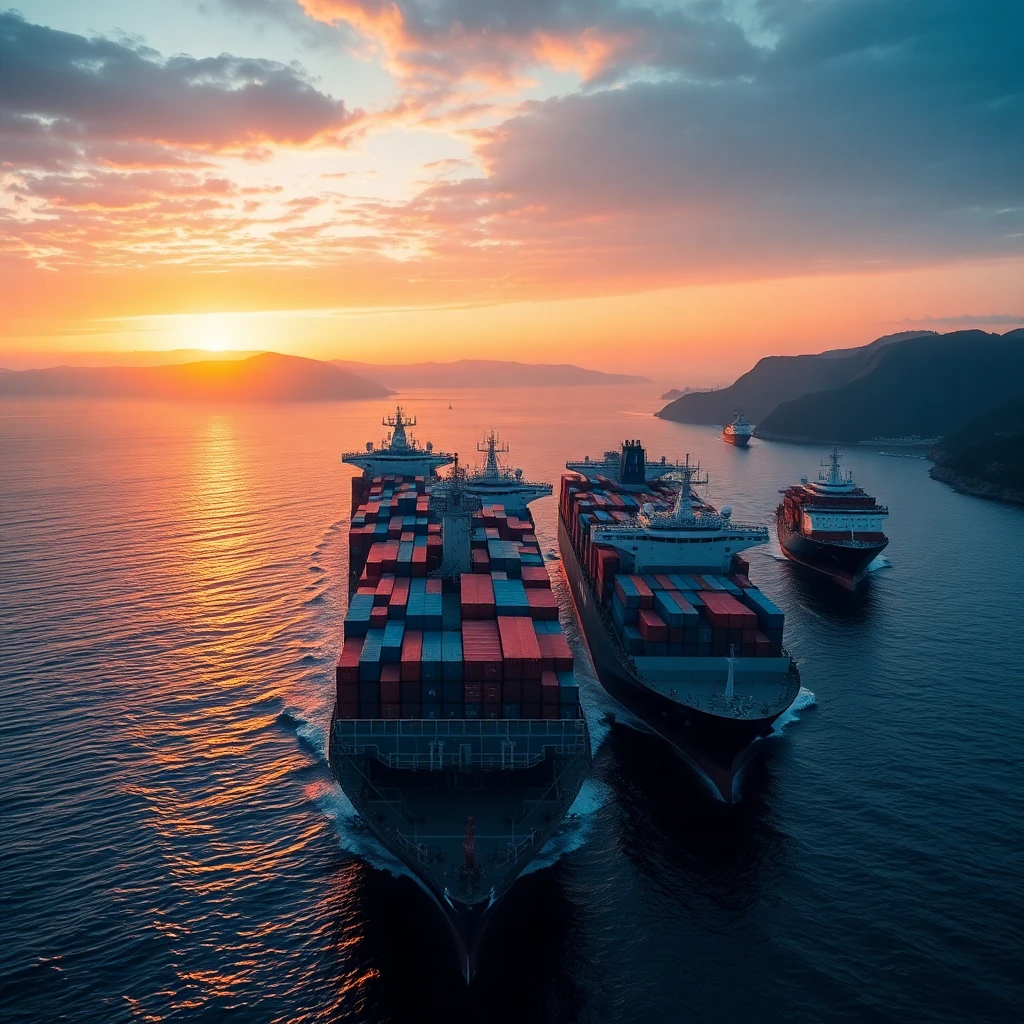 cadena de suministro, logística marítima, conflicto Irán - Imagen marítima