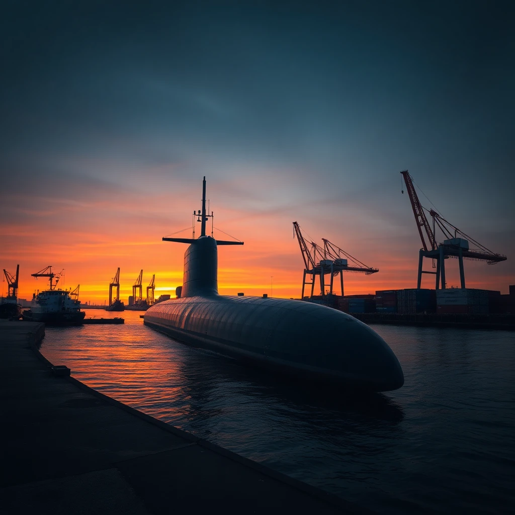 submarino Varshavyanka, exportación ilegal, tecnología militar - Imagen marítima