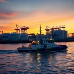 Green Tug Towing gana contrato de 300 M$ para 4 remolcadores híbridos que impulsarán el LNG de Louisiana