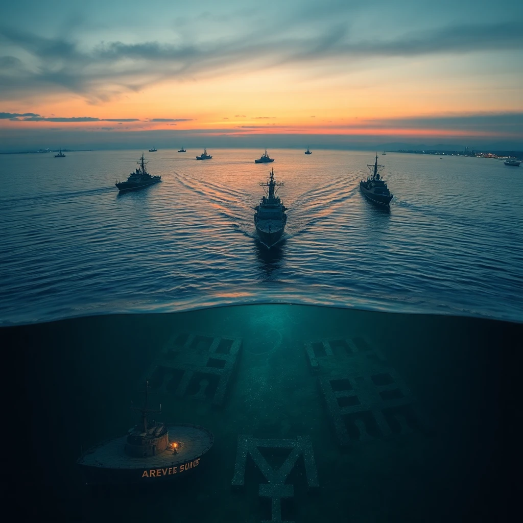 expedición siciliana, estrategia naval, estrecho de taiwán - Imagen marítima